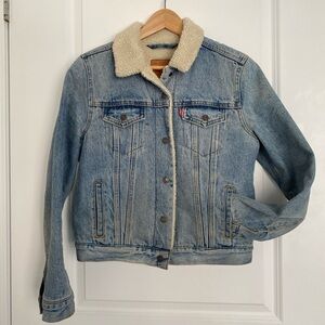 Levi's Sherpa Lined Trucker Jacket